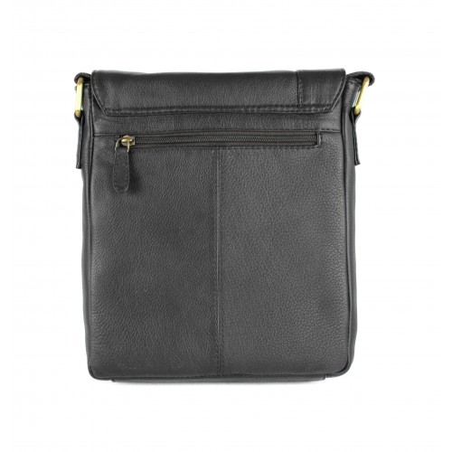 Umhängetasche aus Leder im Vintage-Stil 26x22x7 cm NOCKA Zerimar - 4