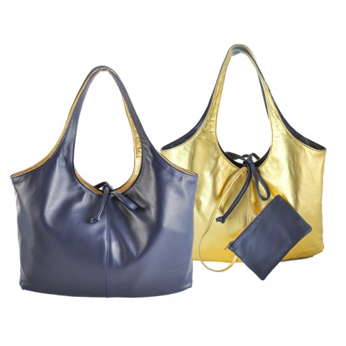 Wendetasche aus Leder, 32 x 19 x 12 cm, Modell IMPERIO Zerimar - 9