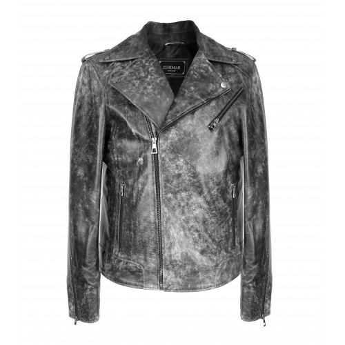 OLD SCHOOL Biker-Lederjacke