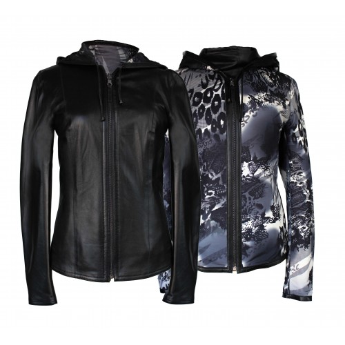 Wende-Lederjacke LOUNO