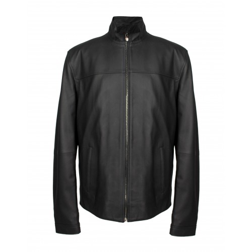 Lederjacke mit...