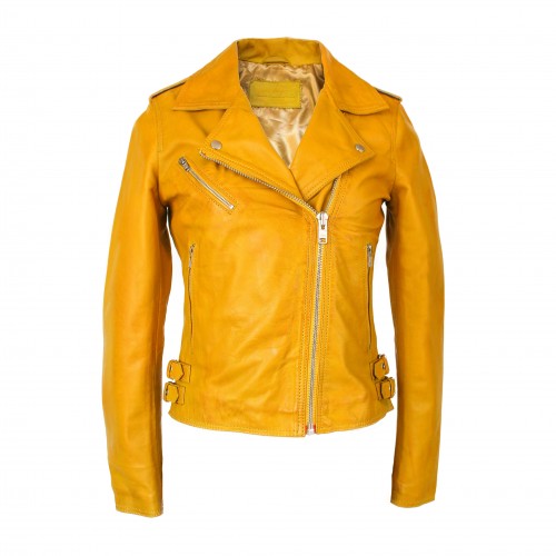 Schwere Lederjacke Modell SYKO