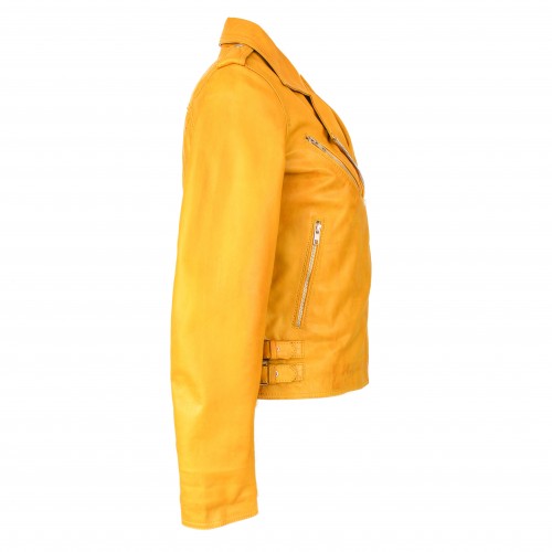 Schwere Lederjacke Modell SYKO