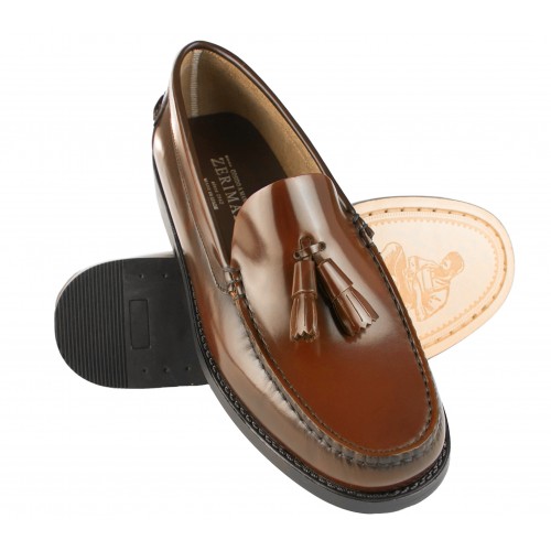 Herren-Loafer mit Quasten...