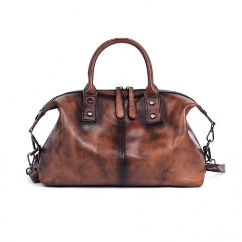 Ledertasche mit Doppelgriff...