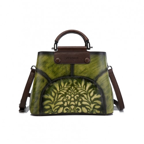 Ledertasche mit Doppelgriff...