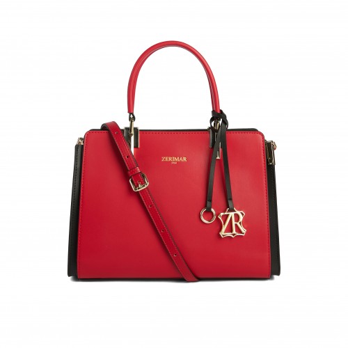 Ledertasche mit Doppelgriff...