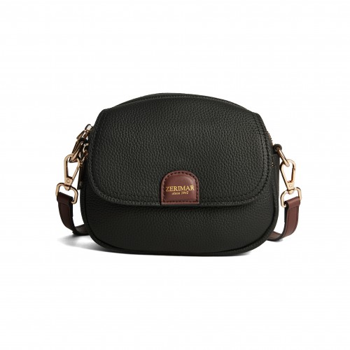 Leder Umhängetasche 18x16x8...