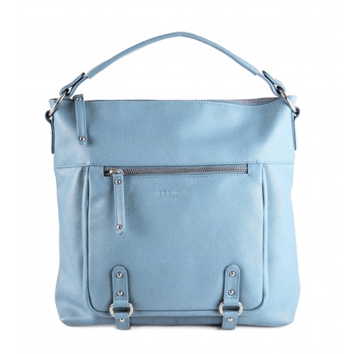 Ledertasche mit kurzen...