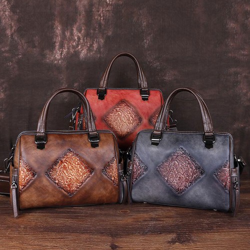 Ledertasche mit Doppelgriff 27x21x11 cm MORAGA Zerimar - 13