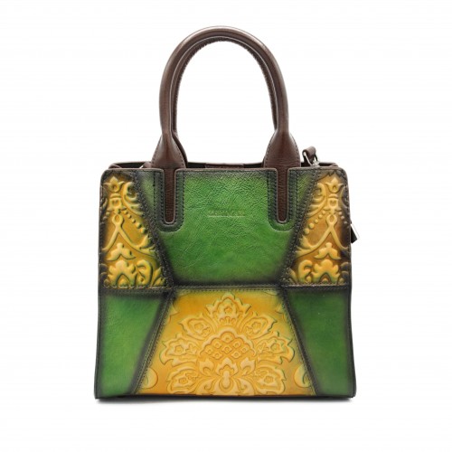 Ledertasche mit Doppelgriff...
