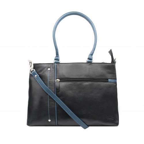 Ledertasche mit Doppelgriff...