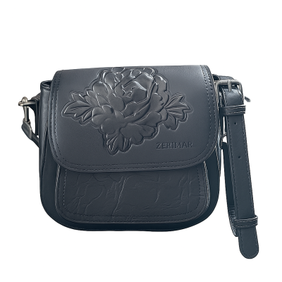 Geprägte Ledertasche...