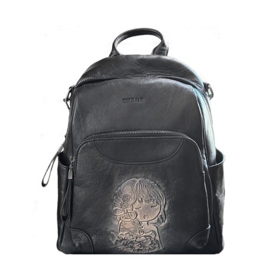 Lederrucksack 32x26x13 cm...