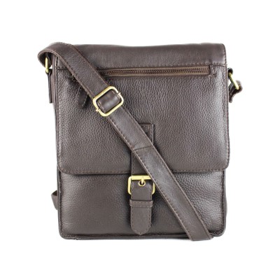 Umhängetasche aus Leder im Vintage-Stil mit Reißverschlüssen CHAPA Zerimar - 1