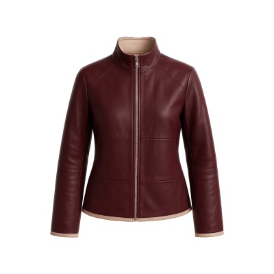 Lederjacke Modell BLUEBERRY