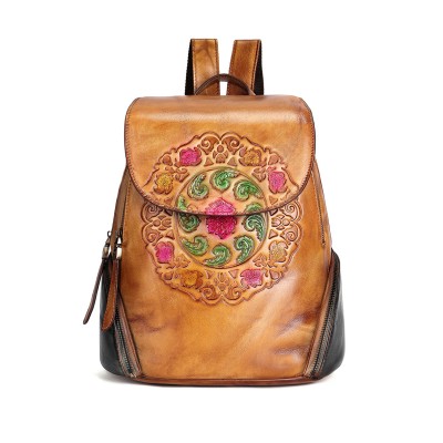 Lederrucksack mit...