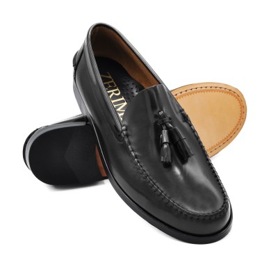 Herren-Loafer mit Quasten...