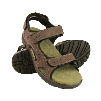 STONE Ledersandalen mit...