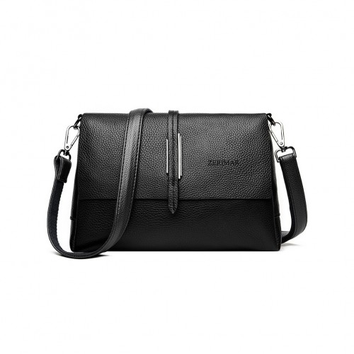 Leder-Umhängetasche 25x17x8...