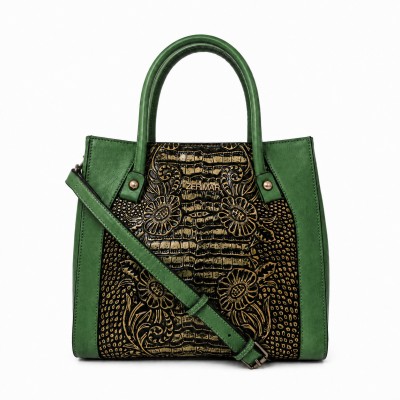 Ledertasche mit Doppelgriff...