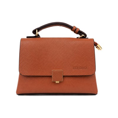Ledertasche mit Doppelgriff...