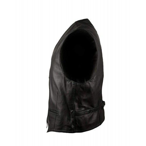 Herrenweste aus Naturleder Zerimar - 3