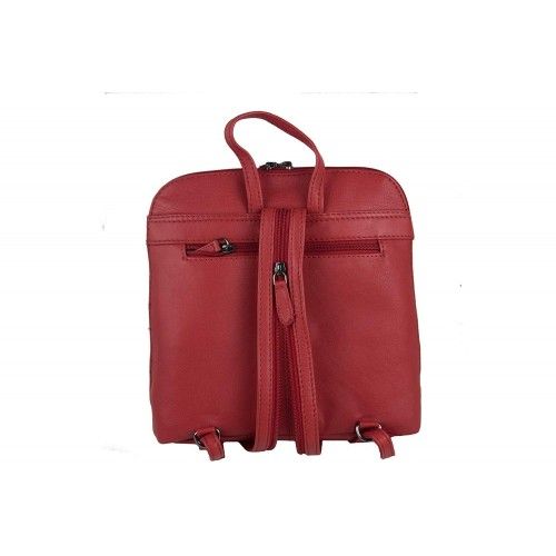 Damen Lederrucksack lässig 25x24x6 cm Zerimar - 2