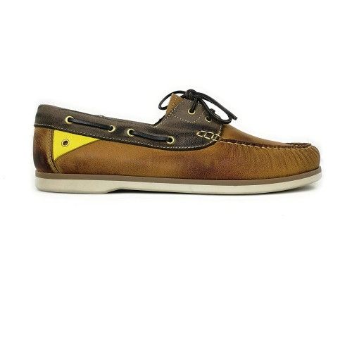 Sommer Leder Bootsschuhe für Männer in den Größen 47 bis 50 Zerimar - 4