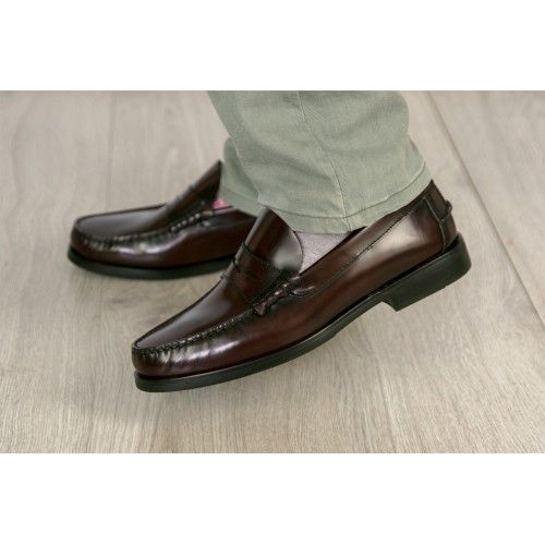 Leichte Mokassins für Männer mit Burgunder-Maske Zerimar - 5