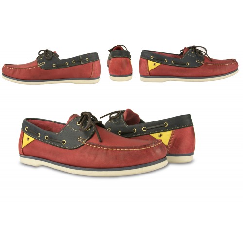 Sommer Leder Bootsschuhe für Männer in den Größen 47 bis 50 Zerimar - 6