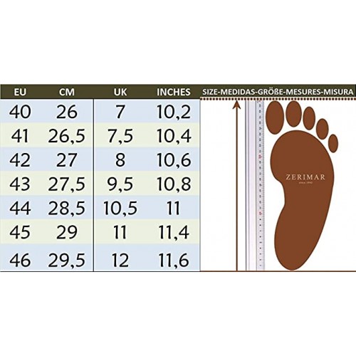 Trekking- oder Wandersandalen aus Leder Zerimar - 10