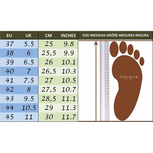Lederstiefel mit Erhöhungen, die die Körpergrösse eröhe um 7 cm Zerimar - 9