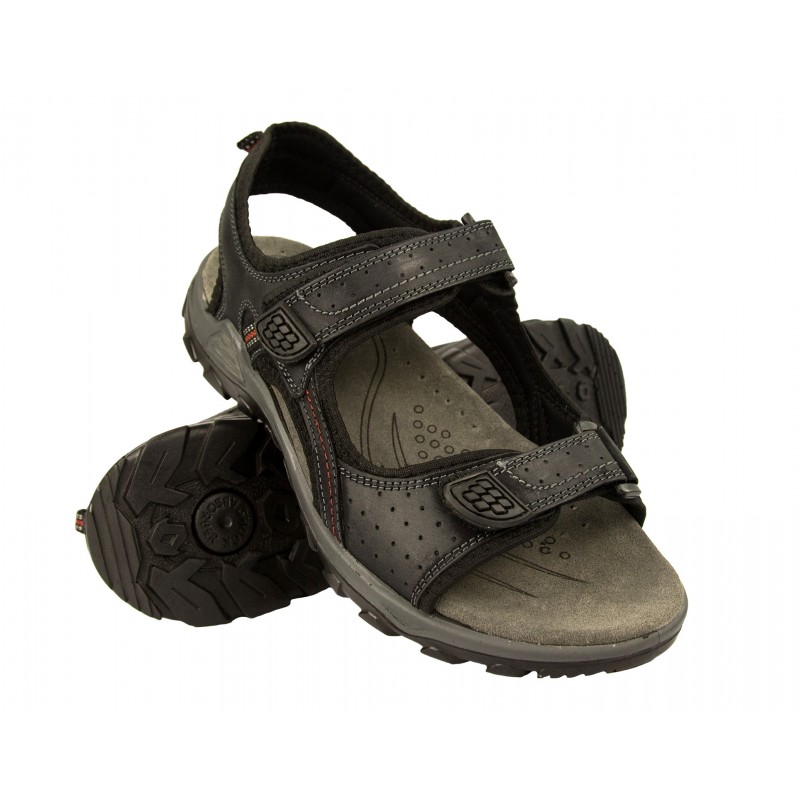 MOUNTAIN Ledersandalen mit Klettverschluss Zerimar - 8