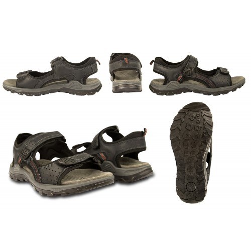 MOUNTAIN Ledersandalen mit Klettverschluss Zerimar - 9