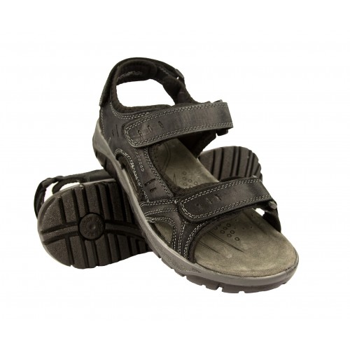 STONE Ledersandalen mit Klettverschluss Zerimar - 3