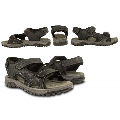 STONE Ledersandalen mit Klettverschluss Zerimar - 4