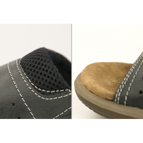 MISCHEN Sie natürliche Ledersandalen Zerimar - 4