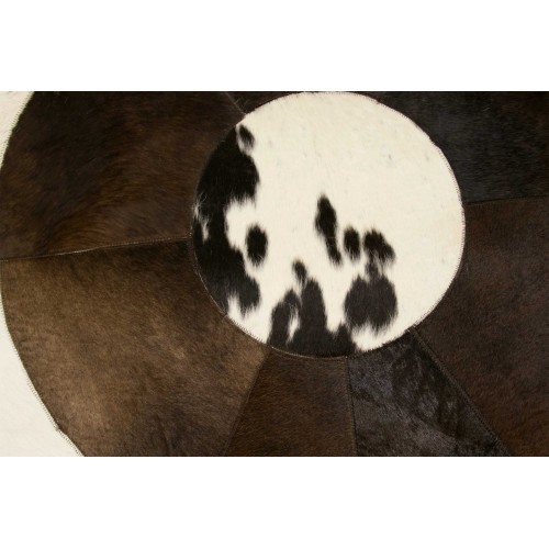 Kuhfell Patchwork Teppich SKULL - Verschiedene Größen Zerimar - 4