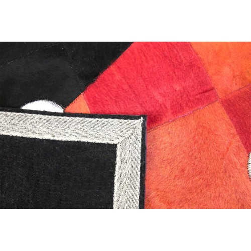 Kuhfell Patchwork Teppich GAMBU - Verschiedene Größen Zerimar - 5