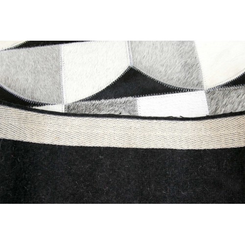 Kuhfell Patchwork Teppich THORN - Verschiedene Größen Zerimar - 5