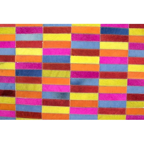 Kuhfell Patchwork Teppich WARM - Verschiedene Größen Zerimar - 4